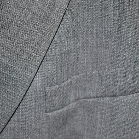 Talbots Classic Gray Wool Blend Blazer | Size 10 - Picture 2 of 5